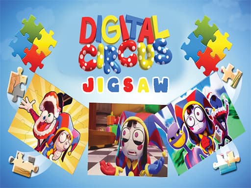 Digital Circus JigSaw artwork