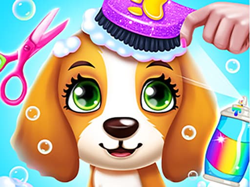 Puppy Friends Pet Dog Salon artwork