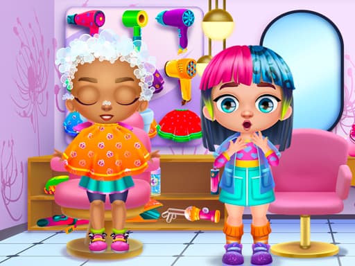 Beauty Salon Girl Hairstyles artwork