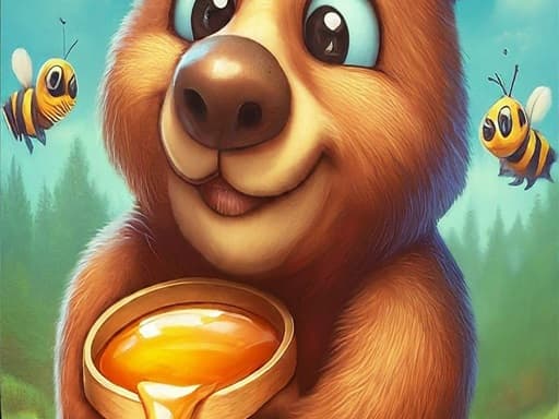 Bee Bear Honey artwork