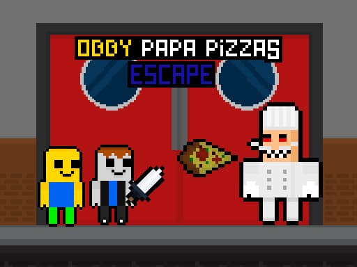 Obby Papa Pizzas Escape artwork