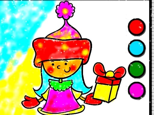 Easy Coloring SantaClaus artwork