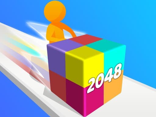 Geometry Stack 2048 Run artwork