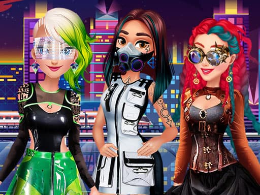 Cyberpunk City Fashion artwork