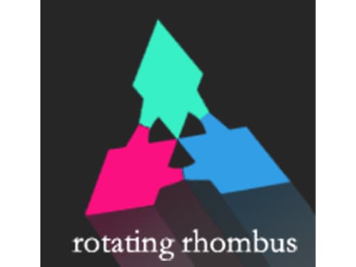 rotating triangle artwork