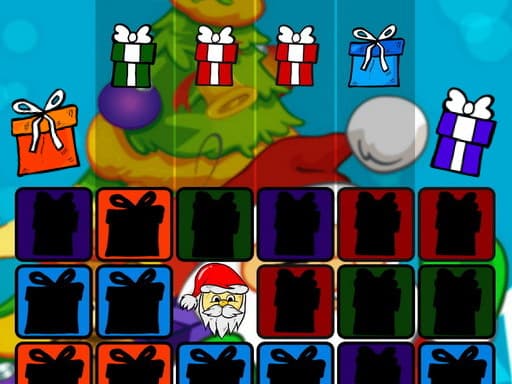 Christmas Gifts Falling artwork