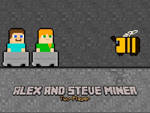 Alex and Steve Miner Two Player artwork