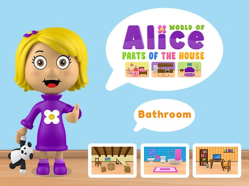 World of Alice Parts of the House artwork