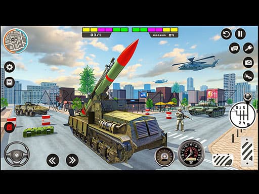 Rocket Missile Attack artwork