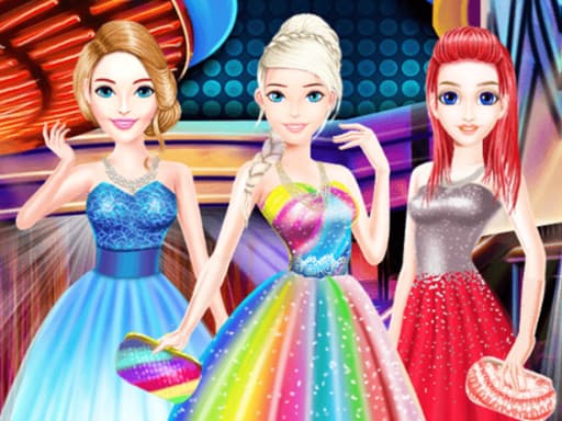 Girls Prom Dress Fashion artwork