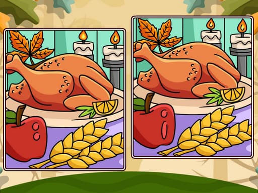Thanksgiving Spot The Differences artwork