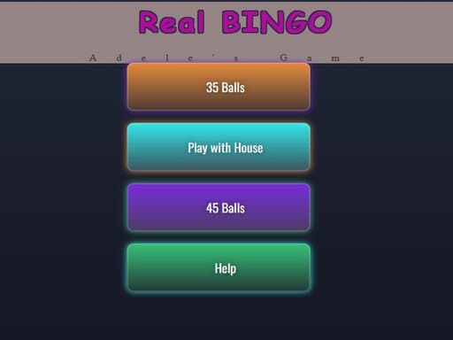 BINGO Real artwork