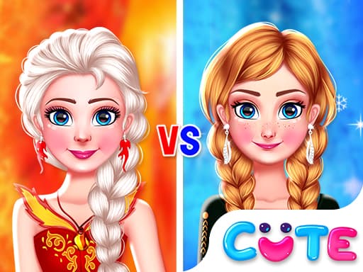 Sisters Ice Vs Flame artwork