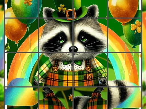 St Patricks Happy Animals artwork