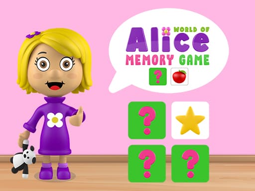 World of Alice Memory Game artwork